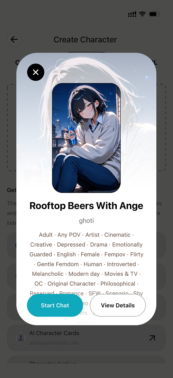 インポート完了